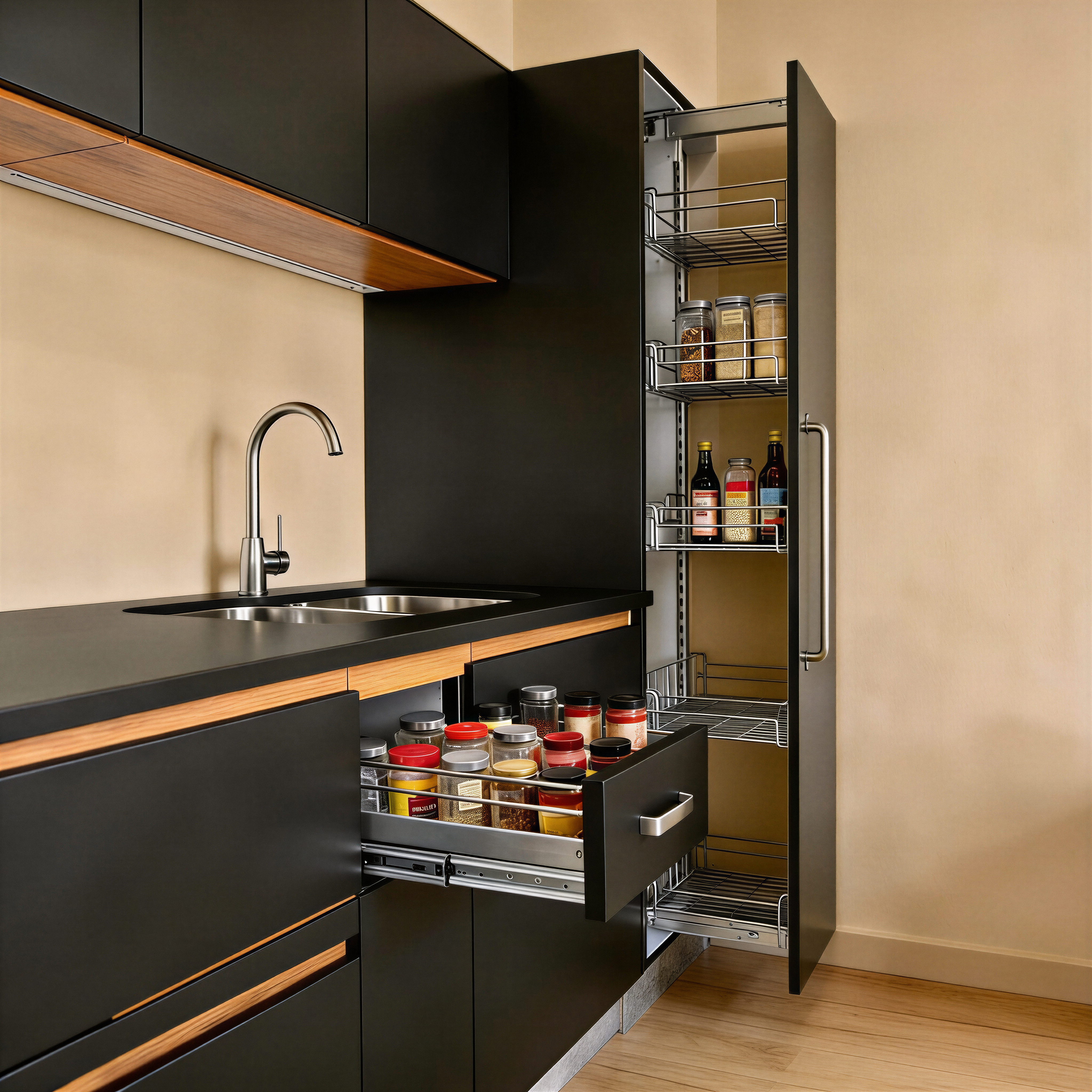 Organización interior de cocina